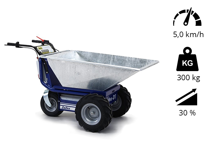D1 - Elektro Schubkarre mit Motor